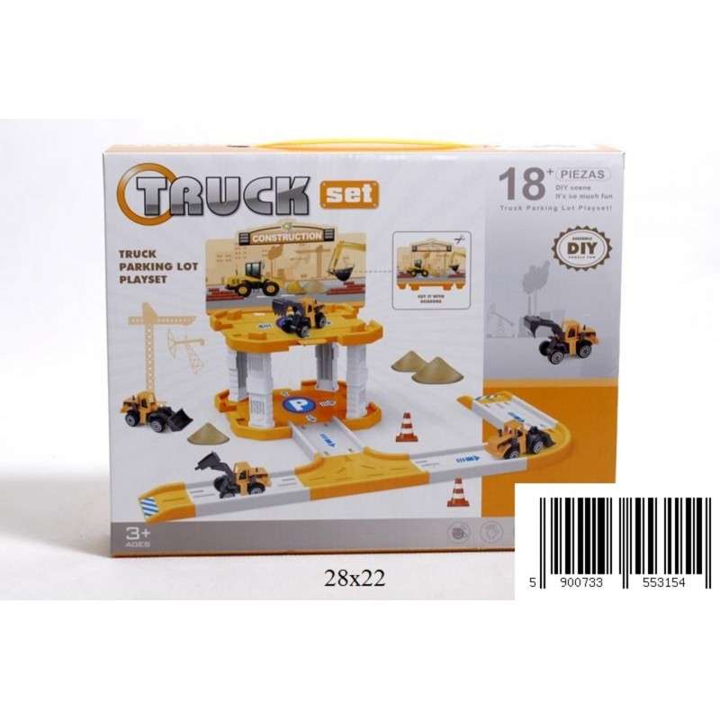 Toy set - Car track TRUCK SET 28*22cm