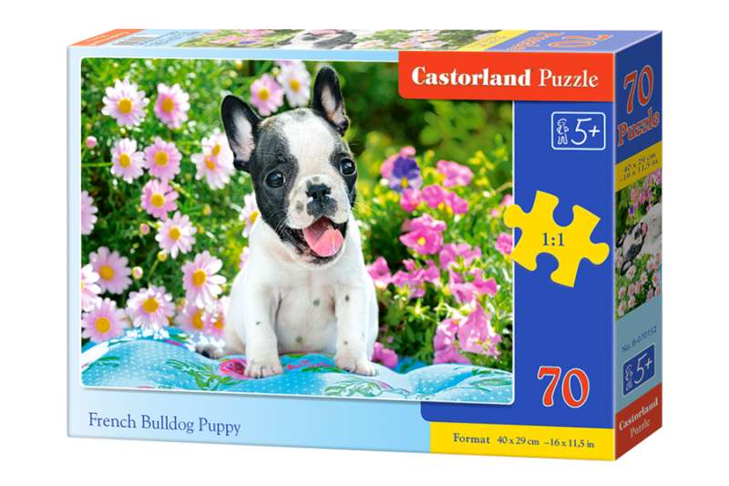 Puzzle French Bulldog Puppy 70 pcs.