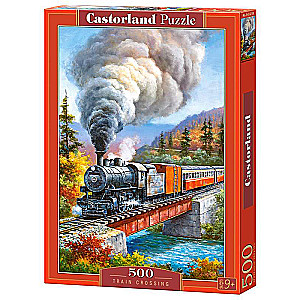Puzzle Train Crossing 500 pieces