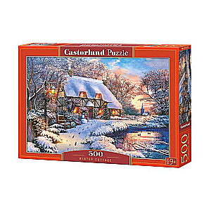 Puzzle Winter Cottage 500 pcs