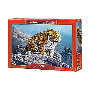 Puzzle Tiger on the Rocks 500 pcs