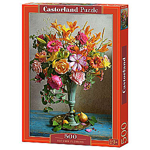 Puzzle Autumn Flowers 500 pieces