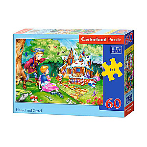 Puzzle Hansel & Gretel 60 pcs