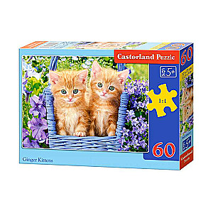 Ginger Kittens Puzzle 60 pieces