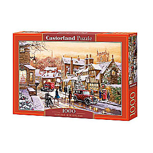Vintage Winterland Puzzle 1000 pieces