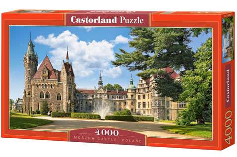Puzzle Moszna Castle, Poland 4000 pcs.