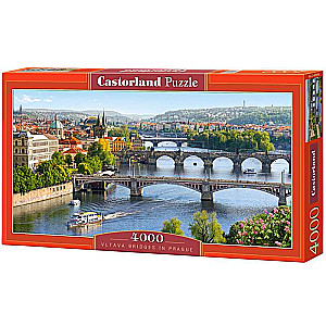 Puzzle Vltava Bridges in Prague 4000 pcs.