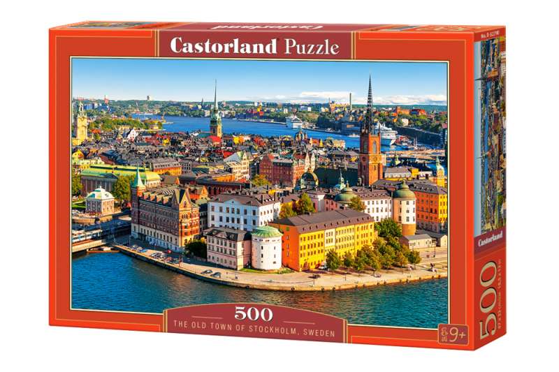 Puzzle The Old Town of Stockholm, Sweden 500 pcs.