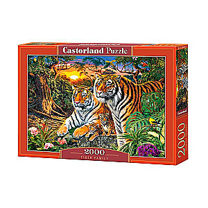 Tiger Family Puzzle 2000 pcs