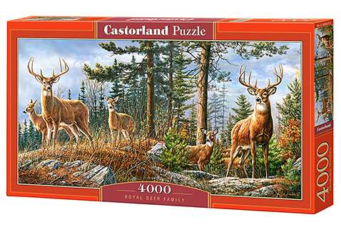 Royal Deer Family Puzzle 4000 pcs