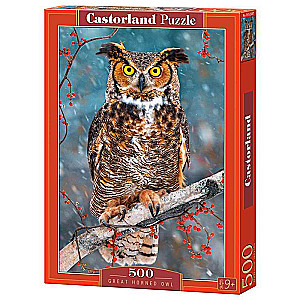 Great Horned Owl Puzzle 500 Pieces
