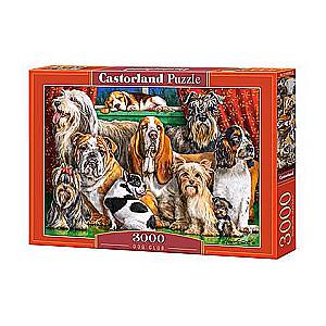 Puzzle 3000 CASTORLAND Dog Club