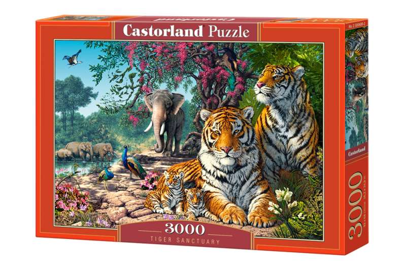 Puzzle Tiger Sanctuarys 3000 pcs