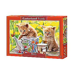 Puzzle 500 CASTORLAND Tea Time Kittens