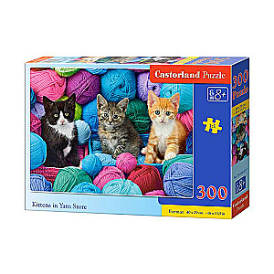 Puzzle CASTORLAND Kittens with Yarn 300 pieces