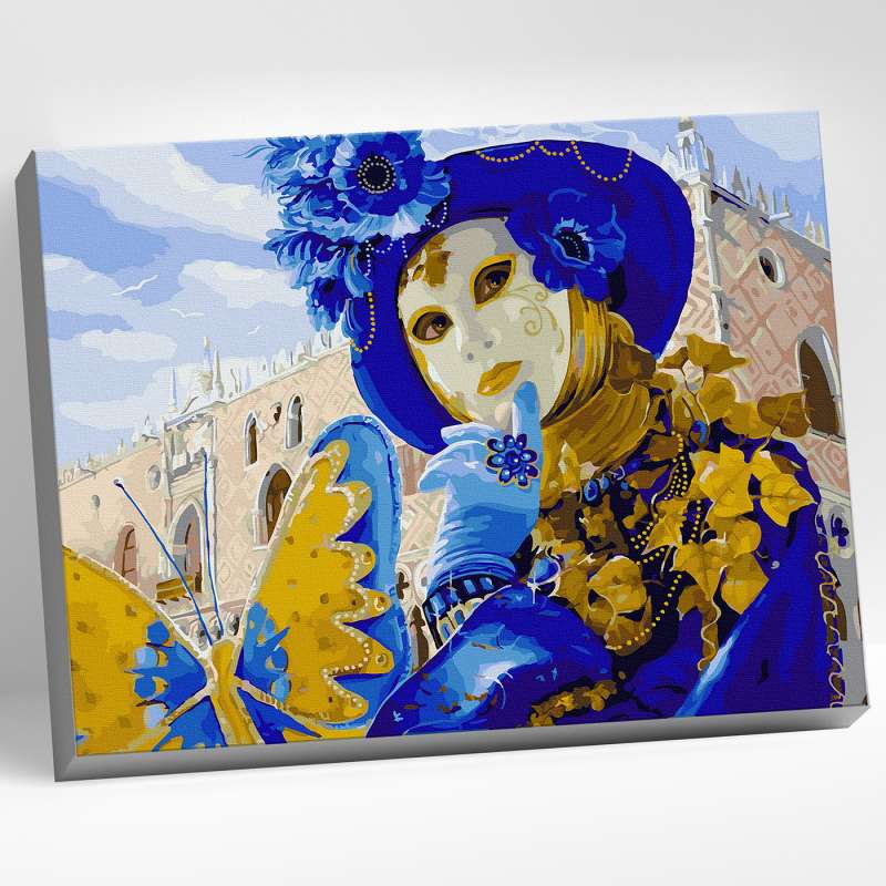 Painting by numbers 40x50 VENETIAN FESTIVAL 28 colors