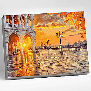 Paint by Numbers 40x50 VENICE. ST. MARK'S SQUARE 27 colors