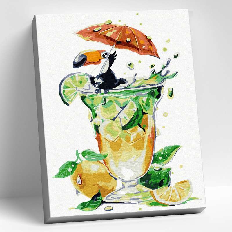 Set of Young Artist 20x30 REFRESHING COCKTAIL 18 colors