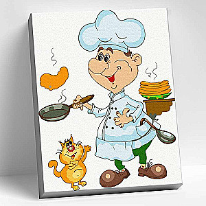 Young Artist Set 20x30 HAPPY CHEF 17 colors