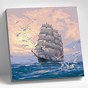 Painting by Numbers 30X30 ACCOMPANIMENT 20 colors