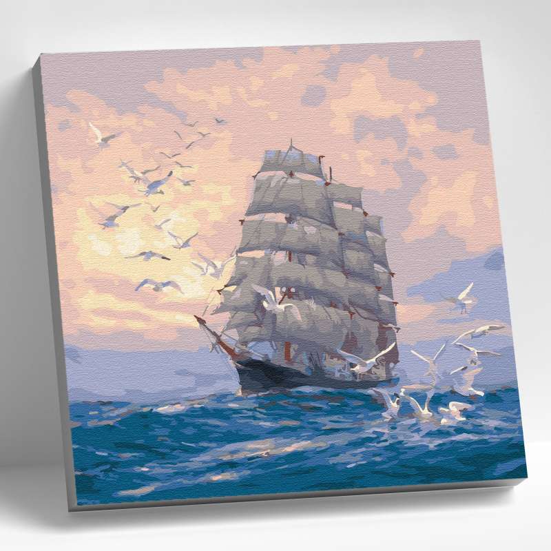 Painting by Numbers 30X30 ACCOMPANIMENT 20 colors