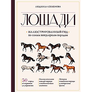 Horses. Illustrated Guide to the Most Popular Breeds