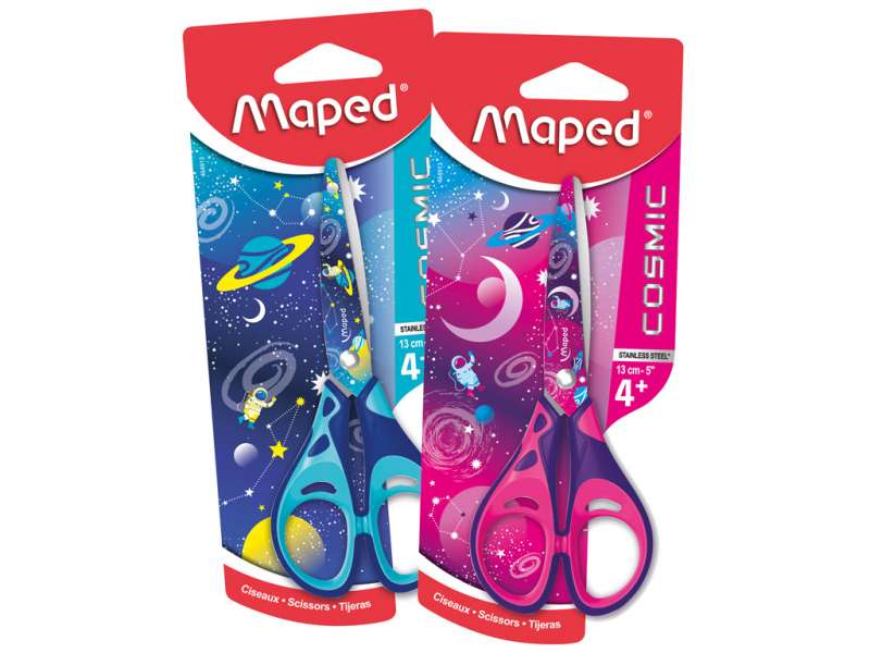 MAPED Tatoo Kids Cosmic käärid, 13 cm, assortii