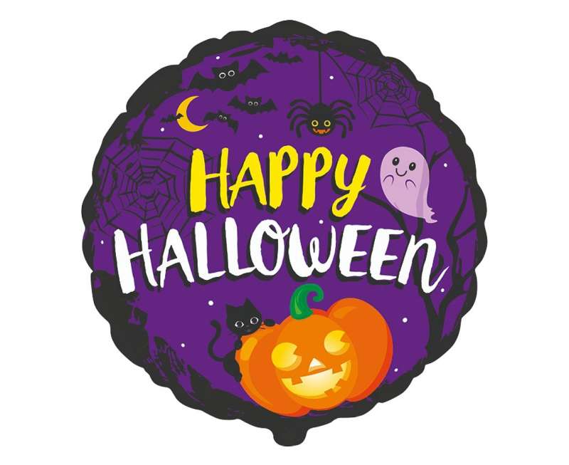 Fooliumballoon 18 FX - Happy Halloween