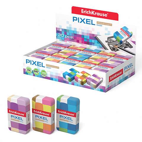Ластик - Pixel, в ассортименте