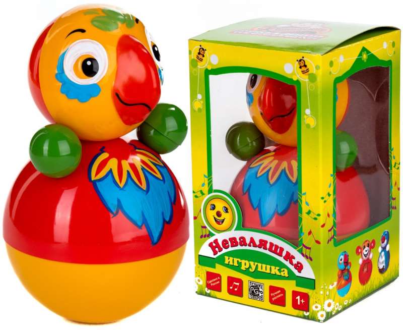 Wackelspielzeug - Papagei