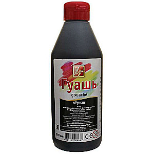 Gouache 500 ml black