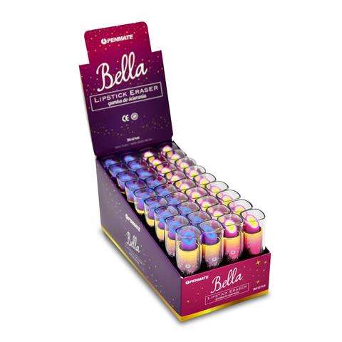 Kustutuskumm - Bella huulepulk, assortii