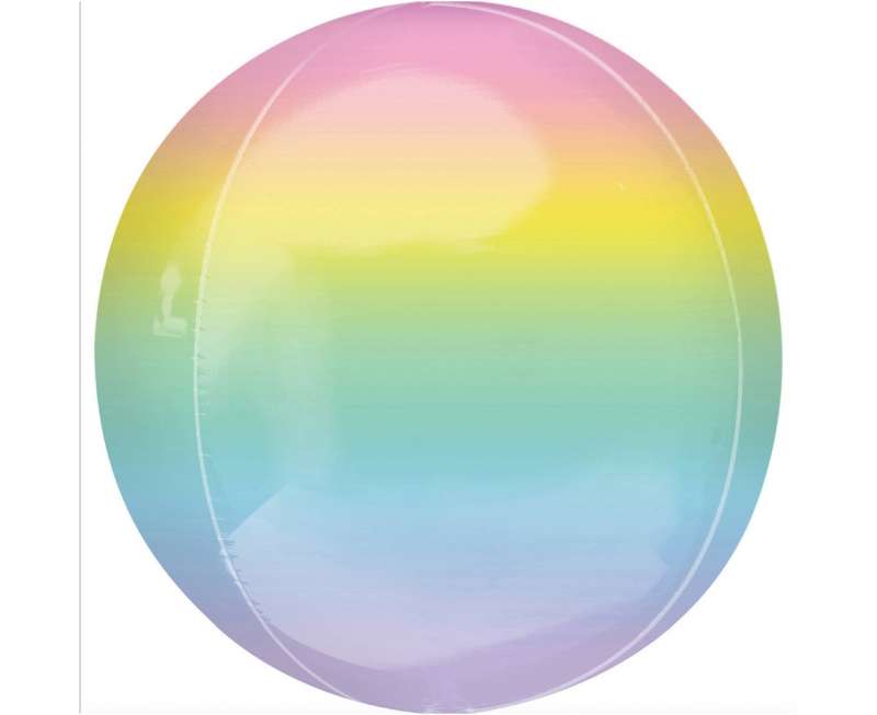 Foolium balloon ORBZ 15/38cm x 40cm, Ombre ball