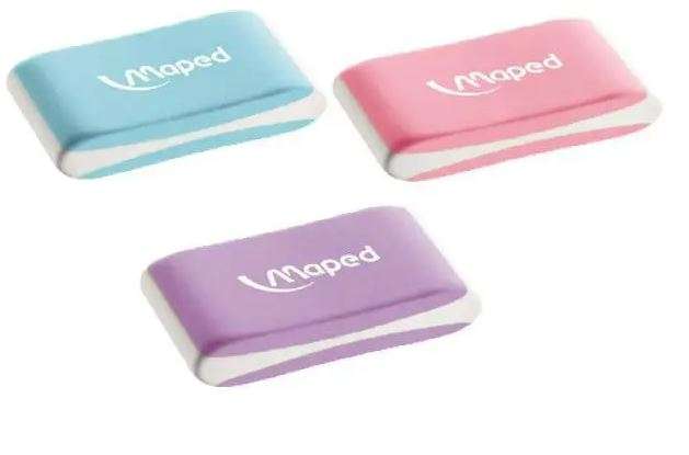 Eraser - Essential Soft Color, in assortment