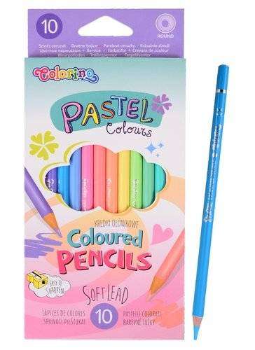 Buntstifte 10 Farben PASTELL