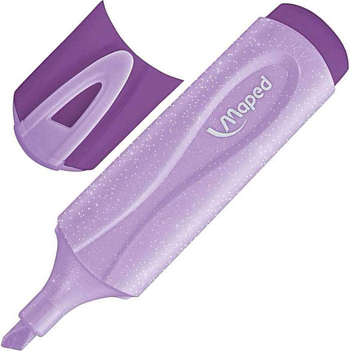 MAPED Pastel Glitter Highlighter, lilac