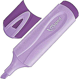 MAPED Pastel Glitter Highlighter, lilac