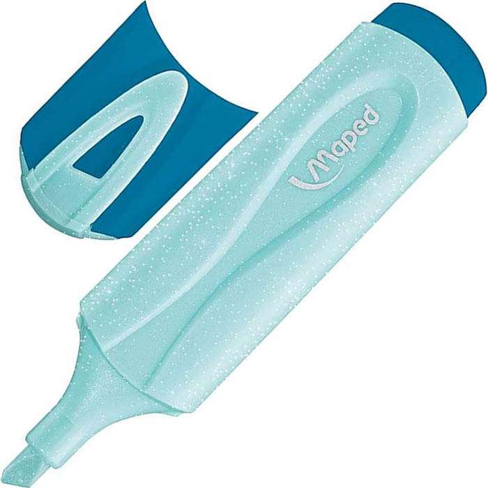 MAPED Pastel Glitter Highlighter, blue