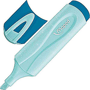 MAPED Pastel Glitter Highlighter, blue