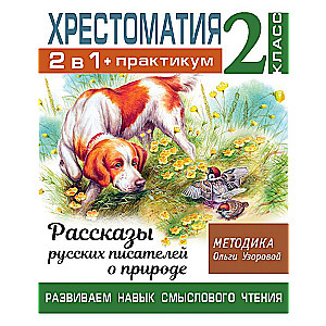 Хрестоматия. Практикум. Развиваем навык смыслового чтения. Рассказы русских писателей о природе. 2 класс
