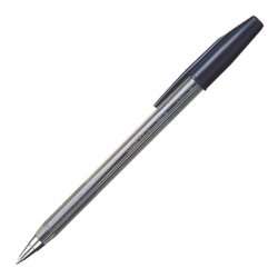 Długopis UNI Fine SA-S, przezroczysta obudowa, 0,5 mm