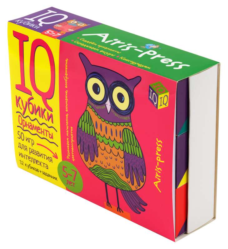 Inteligentne klocki - Ornamenty. 50 gier na rozwój intelektu