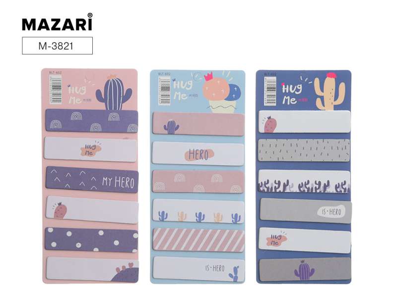 Set von Haftnotizen HUG ME
