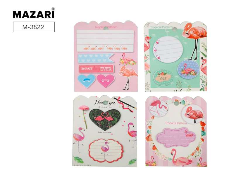 Set von Haftnotizen TROPICAL