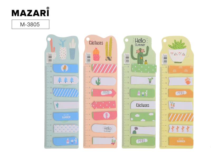 Notizblockset mit Haftnotizen HELLO SUMMER