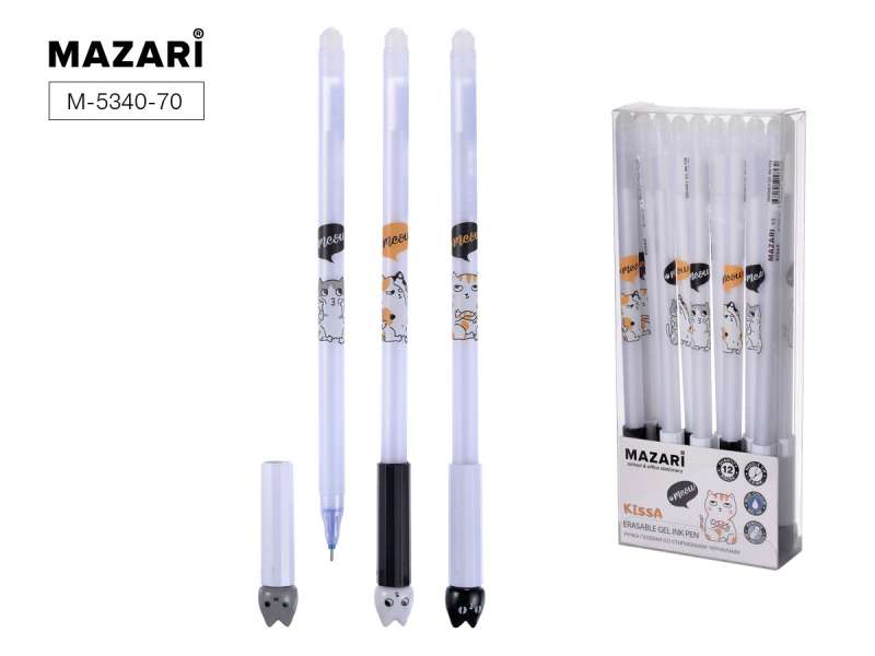 Gelstift mit radierbarem Tinte KISSA, BLAU