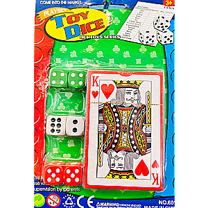 Tabletop Card Game - Toy Dice