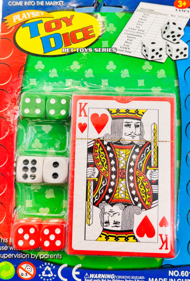 Tabletop Card Game - Toy Dice