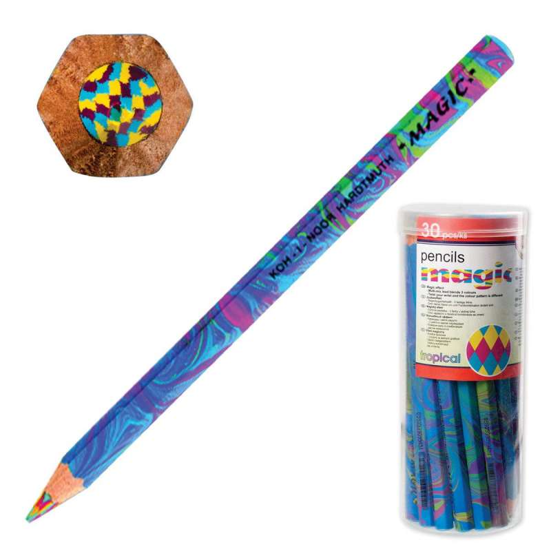 Bleistift 4 Farben 5.6 mm MAGIC Tropical