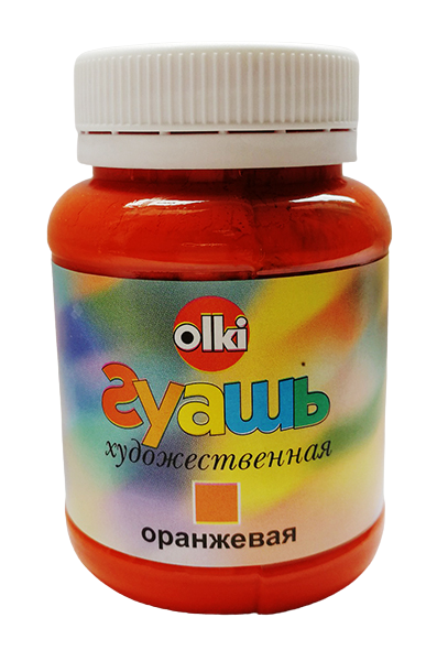 Gouache farbig 100ml orange